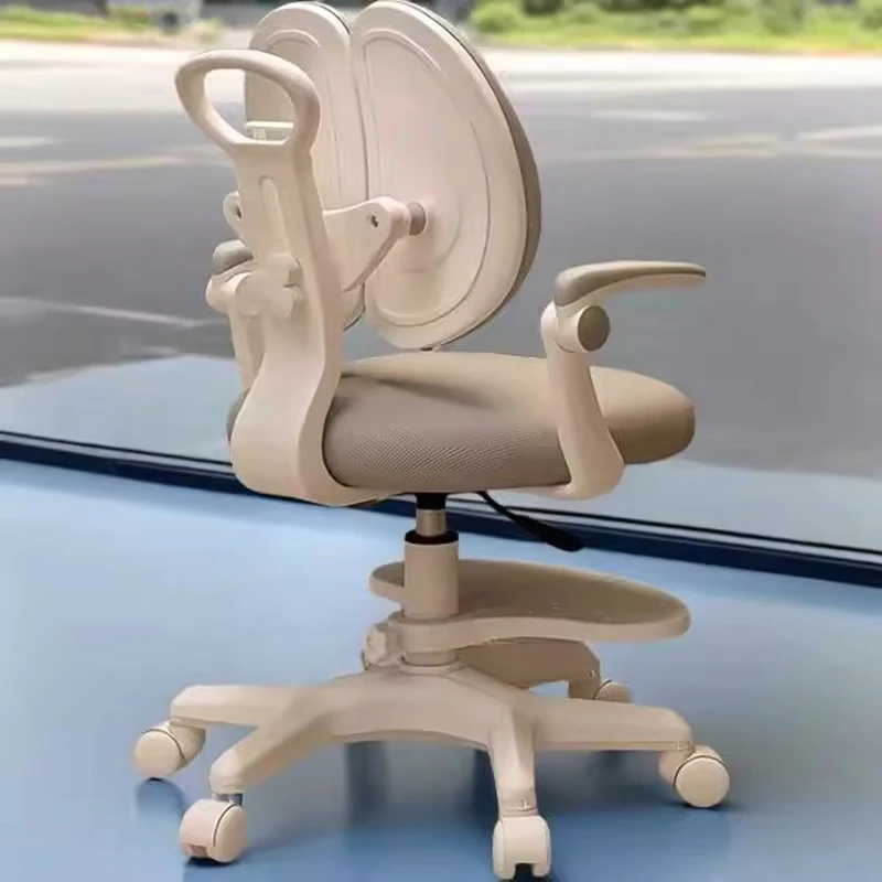 

Children's study chair Household student seat Adjusting lifting writing chair Correcting sitting posture Sedentary back chair