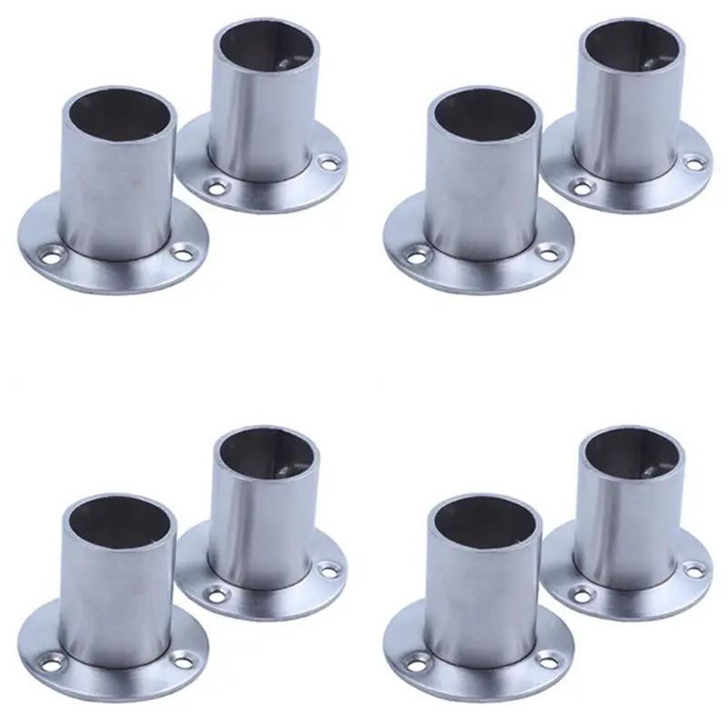 

ABRW-Кронштейн для крепления концевой опоры штанги из нержавеющей стали, 25 мм, 8 шт.