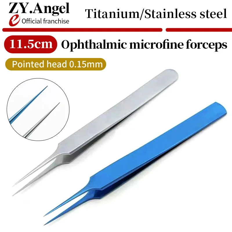 

Medical Ophthalmic Instruments - Microscopic Forceps - Double Eyelid Cosmetic Surgery Tools - Fine Line Forceps -0.15mm