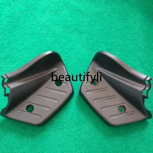 

Electric vehicle accessories, rear foot rest and rear foot plate