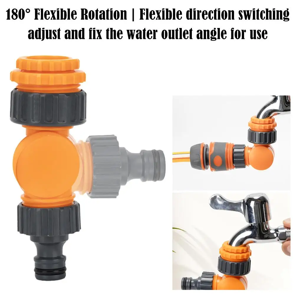 1/2Pcs garden hose connector faucet adapter 1/2 inch hose, kitchen faucet adapter quick connect for watering and irrigation