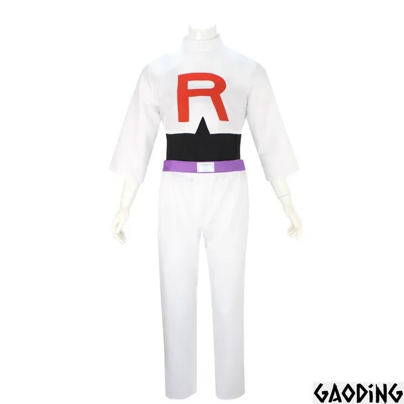 Anime Jessie James Cosplay Costume Team Rocket Jessie Musashi James Kojirou Halloween Cosplay Costume Full Set Women Men Unisex