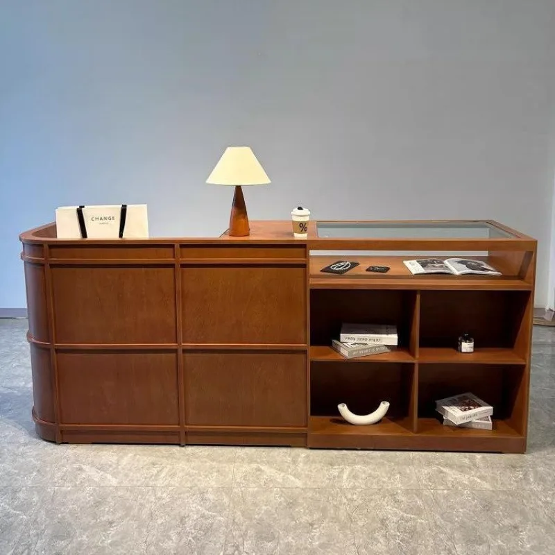 Clothing store glass Zhongdao display cabinet, flowing water decoration display locker