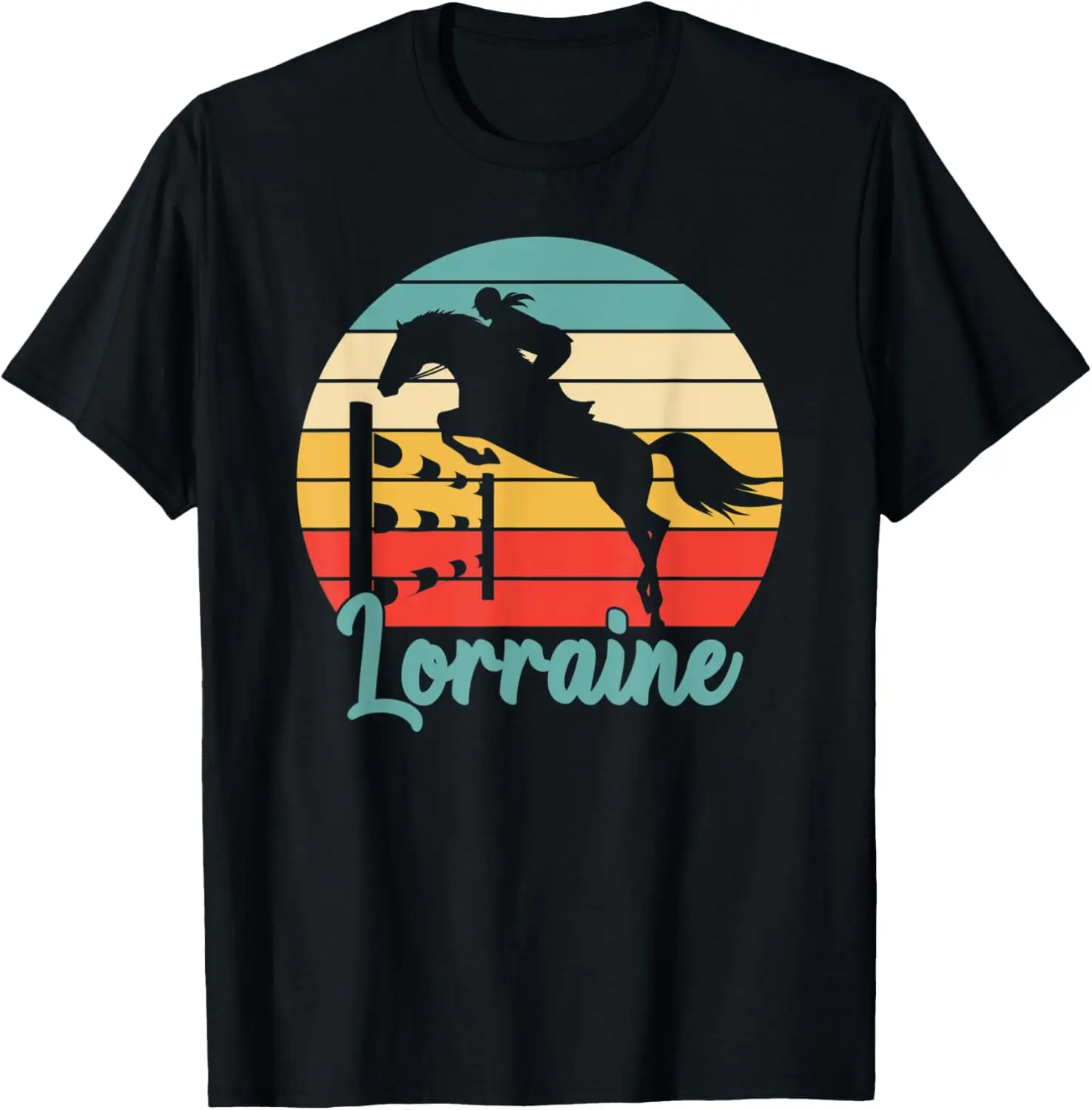 

Lorraine Name Gift - Equestrian Shirt Lorraine Horse Girl T-Shirt
