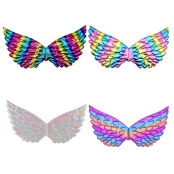 Girls Boys Birthday Unicorn Party Decor Rainbow Unicornio Wings Headband Kids Cosplay Supplies Boy Girls Baby Shower Decorations