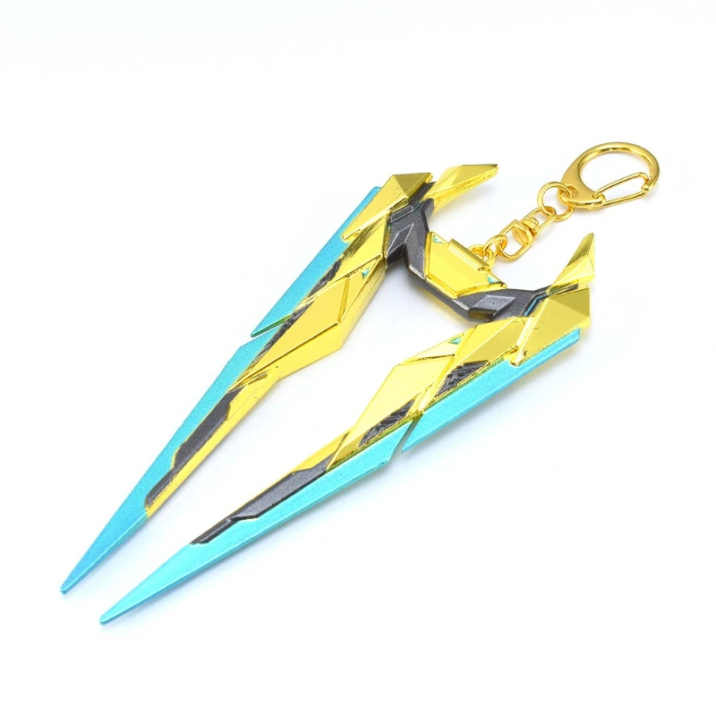 13 سنتيمتر/5.12in Valorant لعبة الأجهزة الطرفية نماذج الأسلحة مخلوق حصاد الحرف المعدنية الحلي مجموعات شاشة لسطح المكتب الهدايا #5