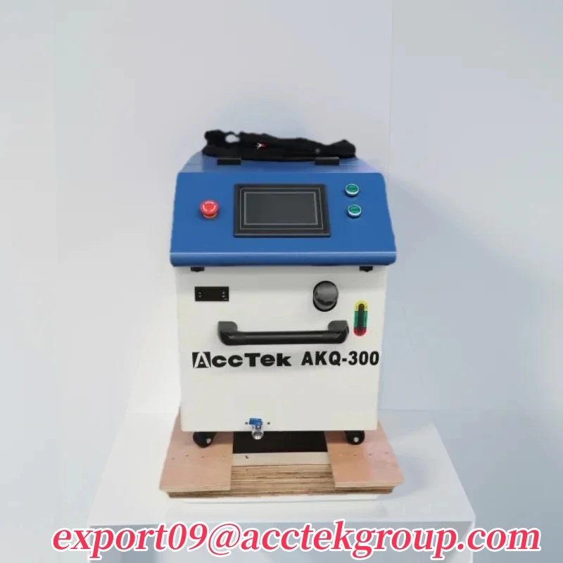 Imagem -03 - Acctek Pequena Máquina Portátil de Limpeza a Laser Pulsada Akq100 200 300w 500w Removedor de Ferrugem a Laser com Resfriamento de ar 1000w 2024