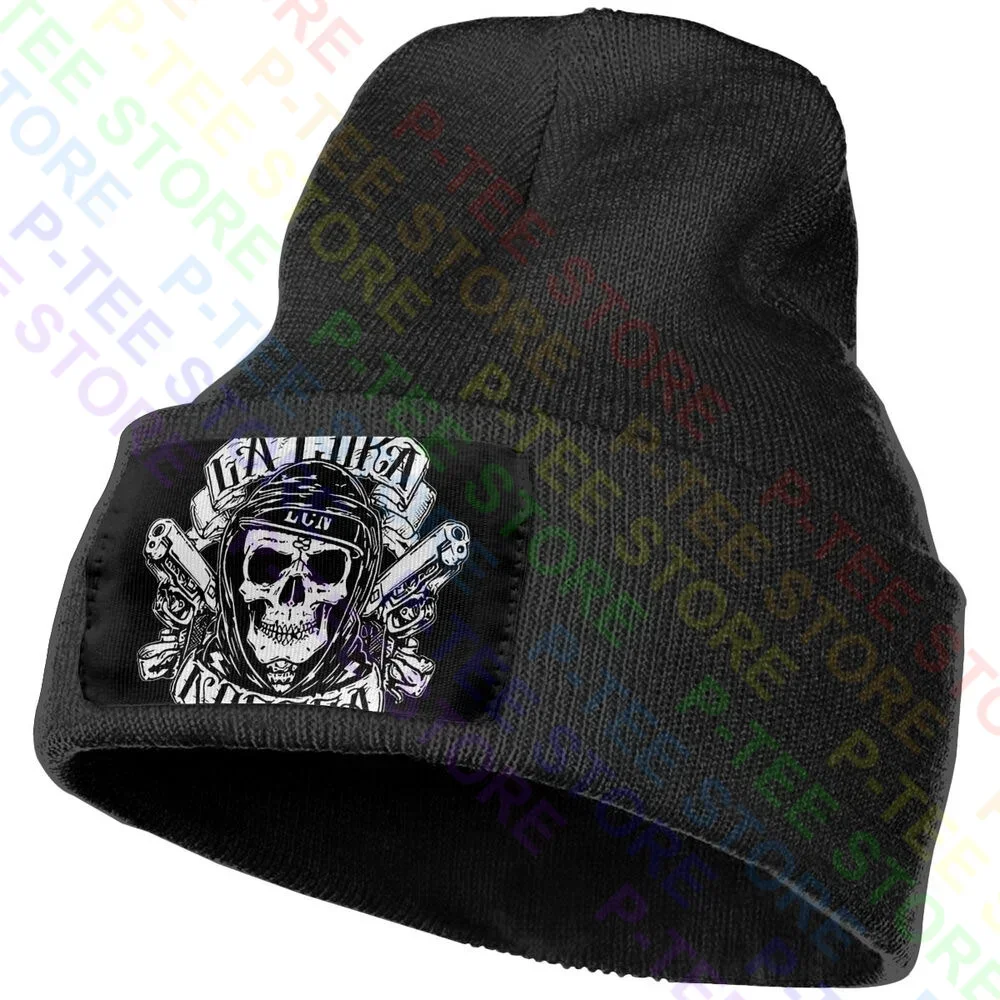 La Coka Nostra Skull Logo Hip Hop Band Knitted Beanie Hat Beanies Cap Casual Fashion Best Quality