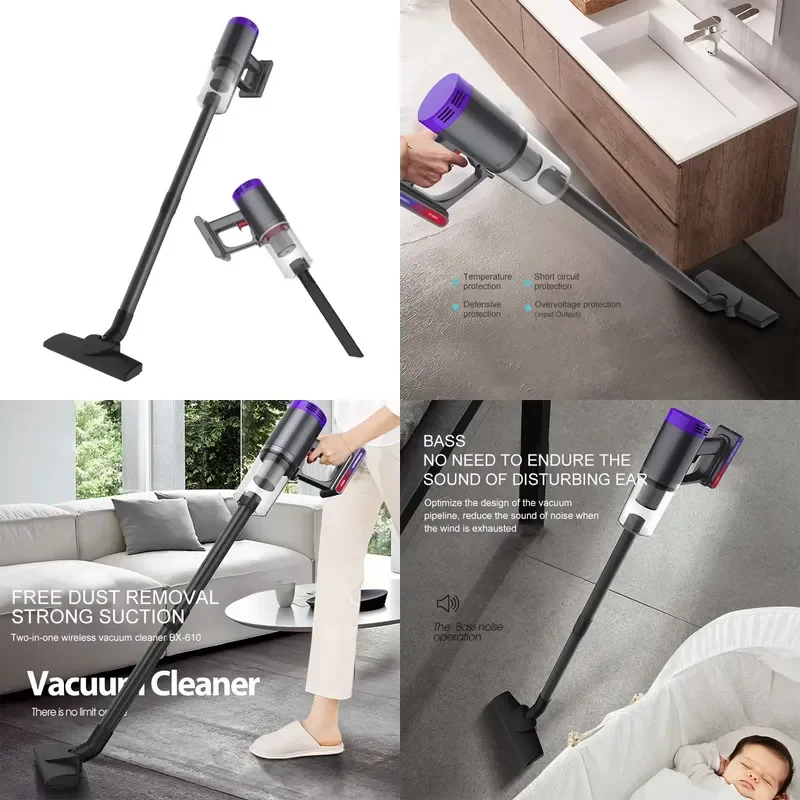 Handheld Factory Vacuum Cleaner - Lightweight Electric Floor and Sofa Cleaner for Quick Cleaning of Home, Car, and Pet Hair