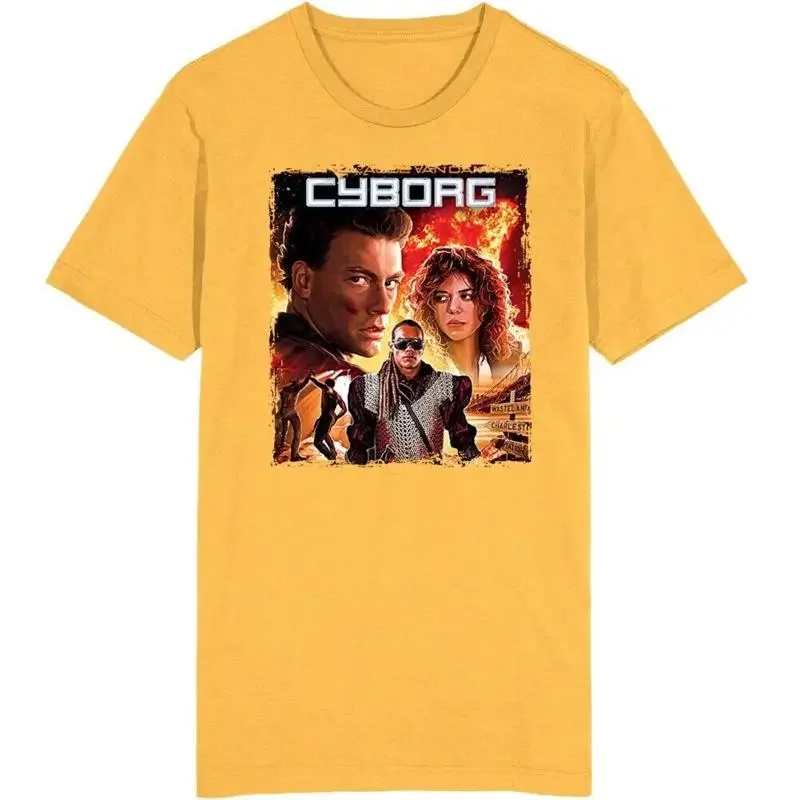 Cyborg Jean claude Damme Movie Fan T Shirt