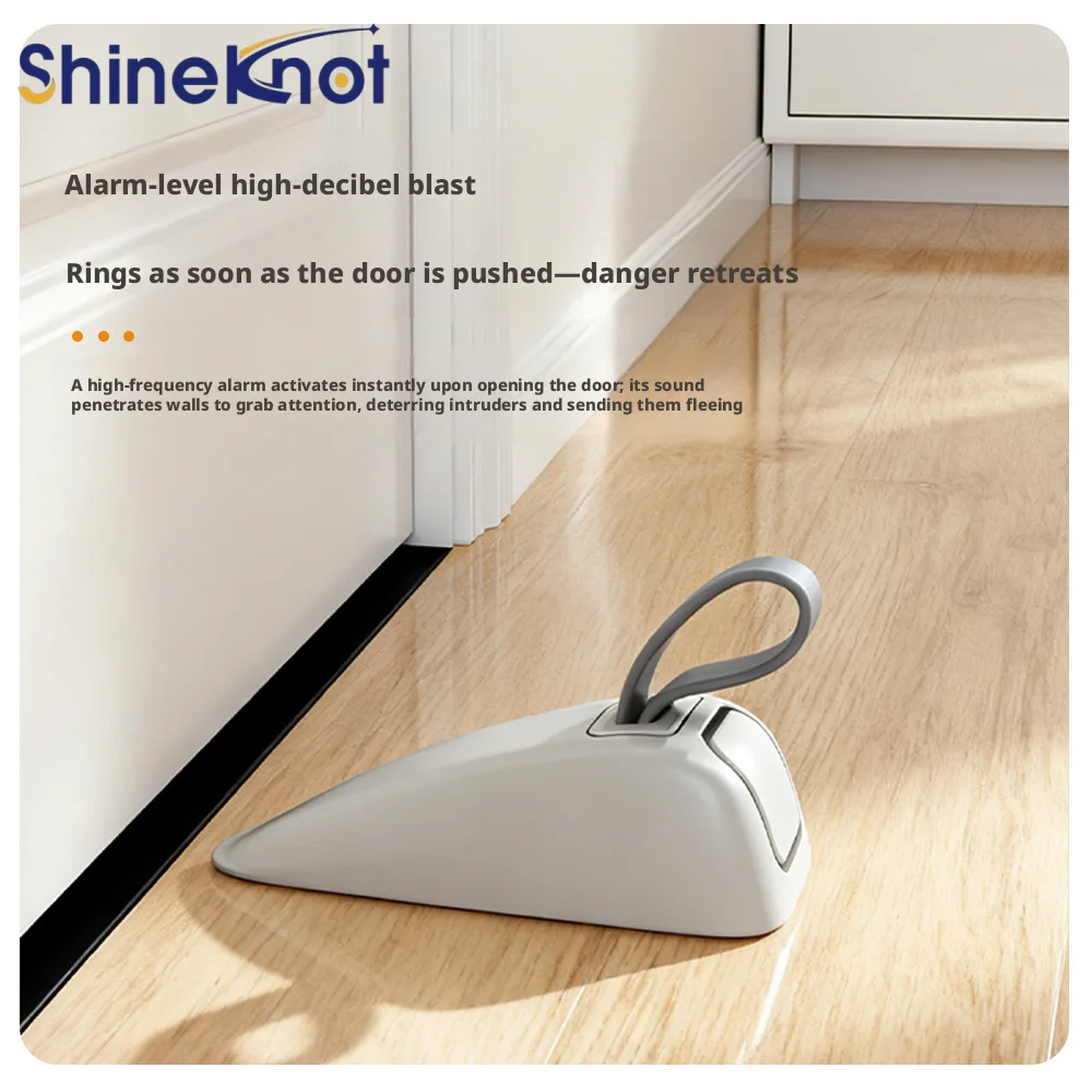 SHINEKNOT New Obstruction Door Alarm Door Stopper Anti-Theft Household Girls Door Blocker Portable Hotel Alarm Anti-Theft Device