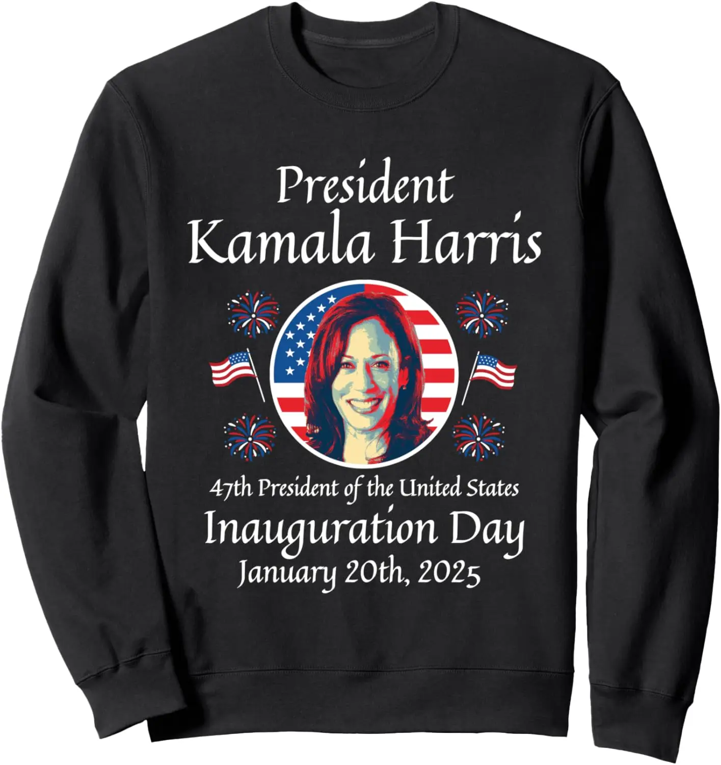 

Толстовка с эффектом памяти President Kamala Harris Inauguration 2025л.