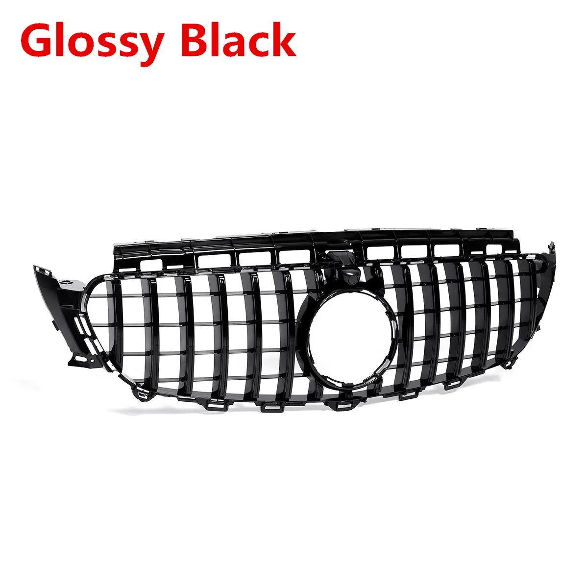 W213 Grlil GT R / Diamond Style Car Front Grille Grill For Mercedes For Benz W213 E200 E300 E400 E43 For AMG 2016-2019