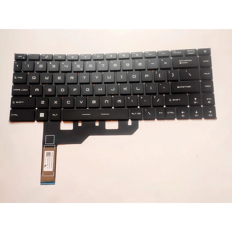 New for MSI 2 GS66 GE66 P66 MS-1541 MS-16V1 keyboard with backlight