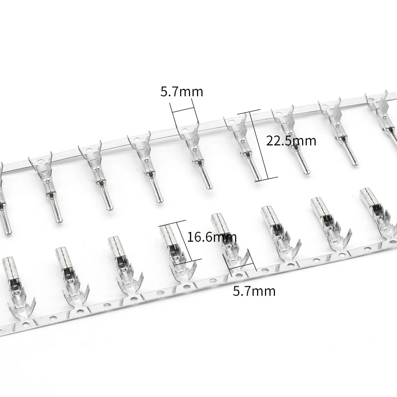20/50/100 juegos conector impermeable AMP 1/2/3/4/5/6 pines 12A IP68 conector eléctrico automotriz con terminales para camión/coche 5