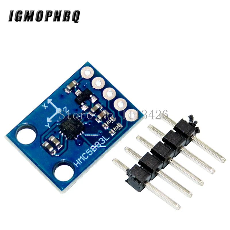 GY-273 3V-5V QMC5883L Triple Axis Compass Magnetometer Sensor Module Three Axis Magnetic Field Module For Arduino