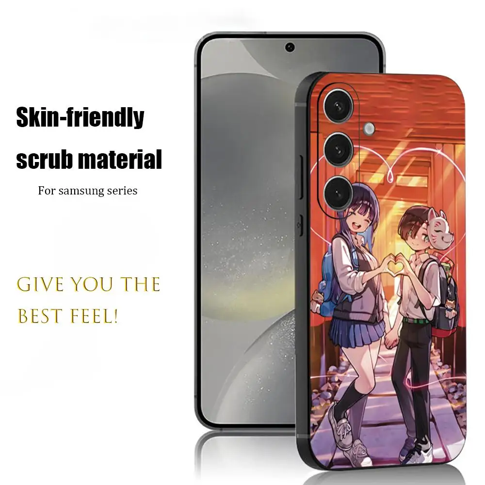 Чехол для телефона Comics Yamada Anna Anime Hot для Samsung Galaxy S25 S24 S23 S22 S21 S20 Plus Ultra Note20, мягкий черный