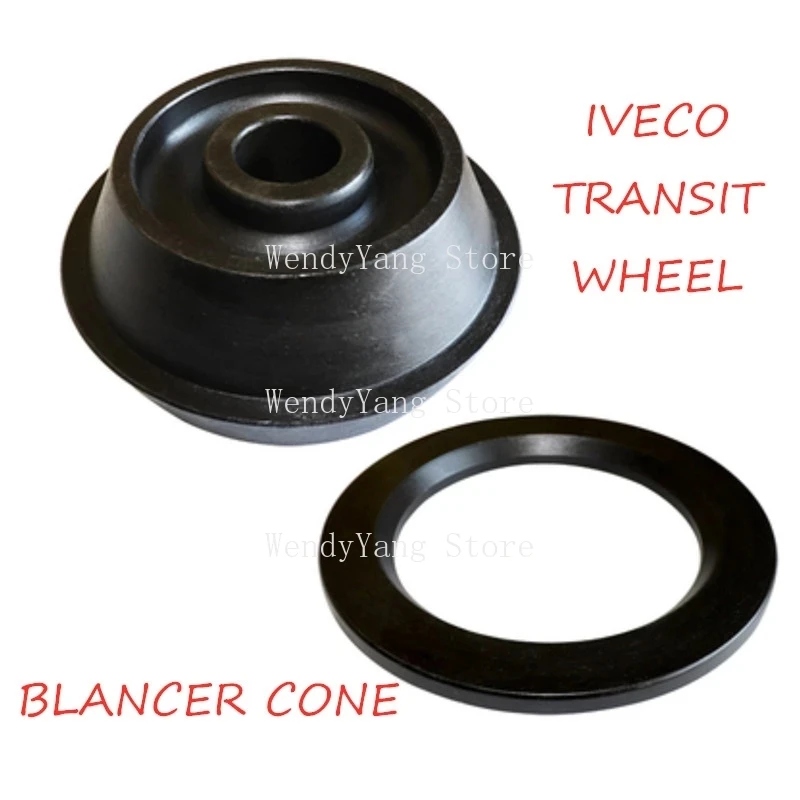 Hot Sale Wheel Cone Steel Adaptor for IVECO or TRANSIT Two Way Balance Machine Fixture Spare Parts Tyre Repair Tool