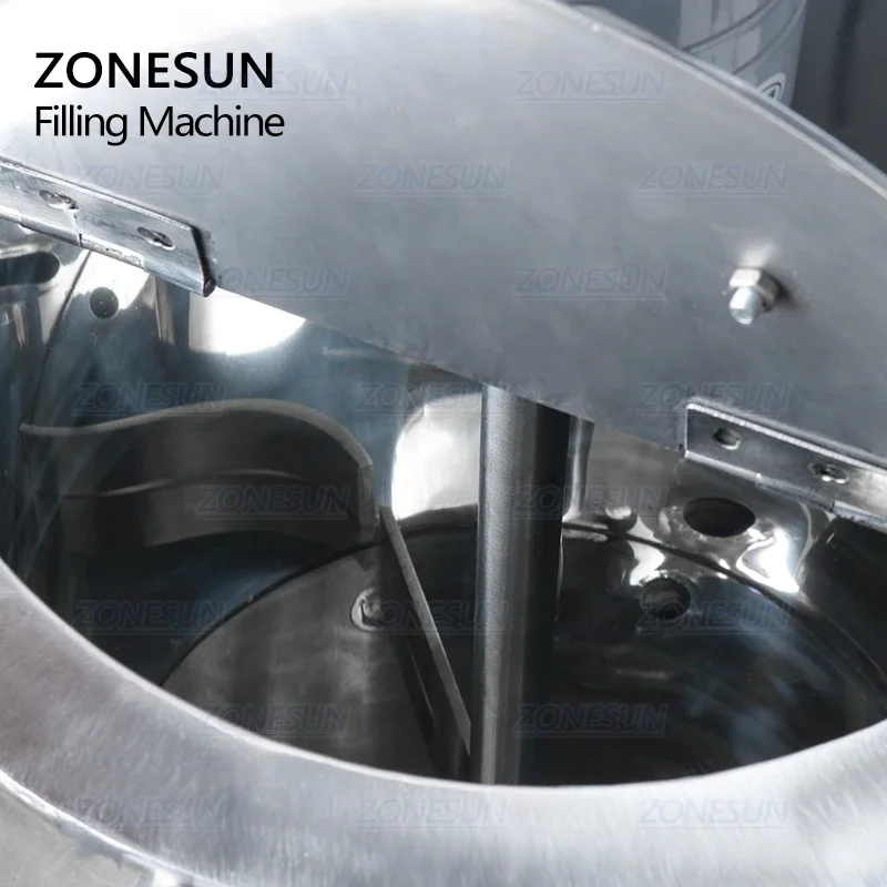 ZONESUN Lipstick Heating Stirring Filling Machine Mixing Hopper Heater Tank Chocolates Cream Nail Polish Lipgloss ZS-GTL15L