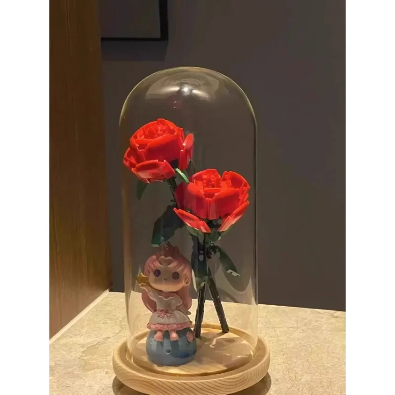 Rose Bouquet Healing Series Small Decoration Assembly Series