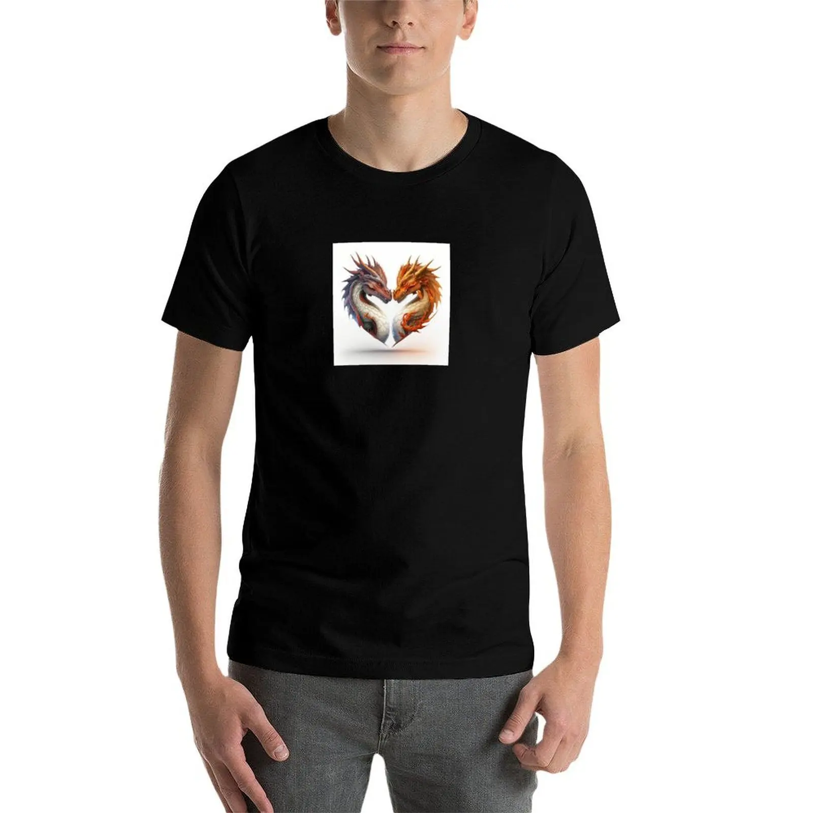 Love like a dragon T-Shirt g man t shirts for men funny t shirts dark humor T-Shirt