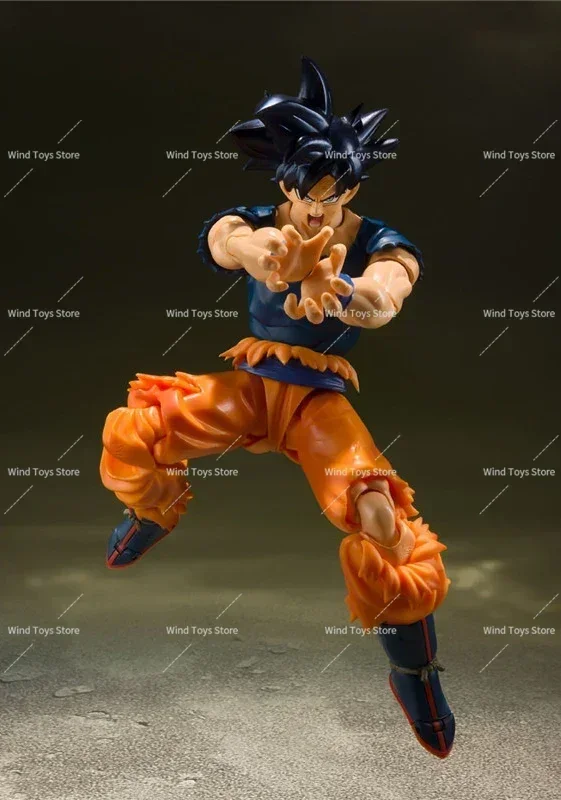 100% الأصلي بانداي لعبة دراغون بول Sh Figuarts Shf Son Goku الترا غريزة تسجيل أرقام أنيمي نموذج اللعب الشكل الهدايا #4
