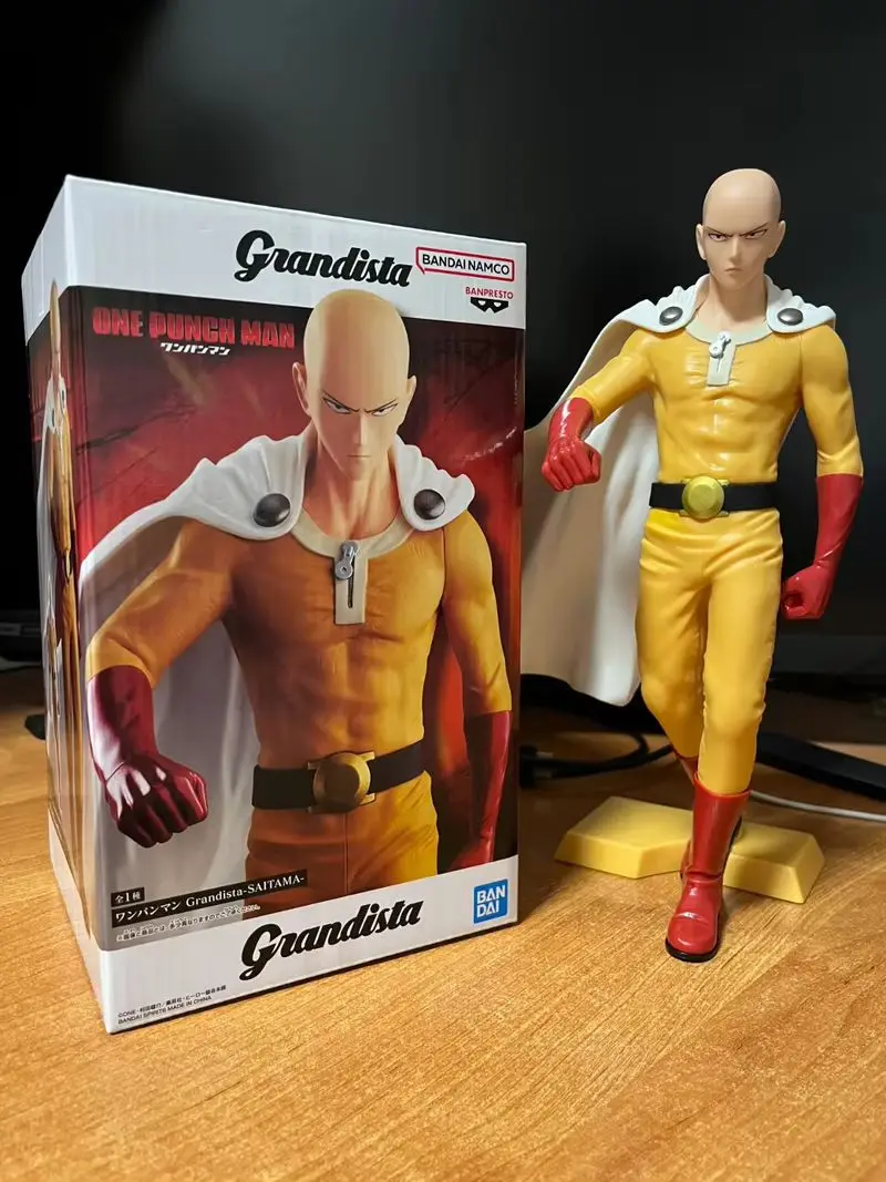 

Original BANPRESTO Grandista One-Punch Man Saitama New Products Anime Model Male Figure Ornament