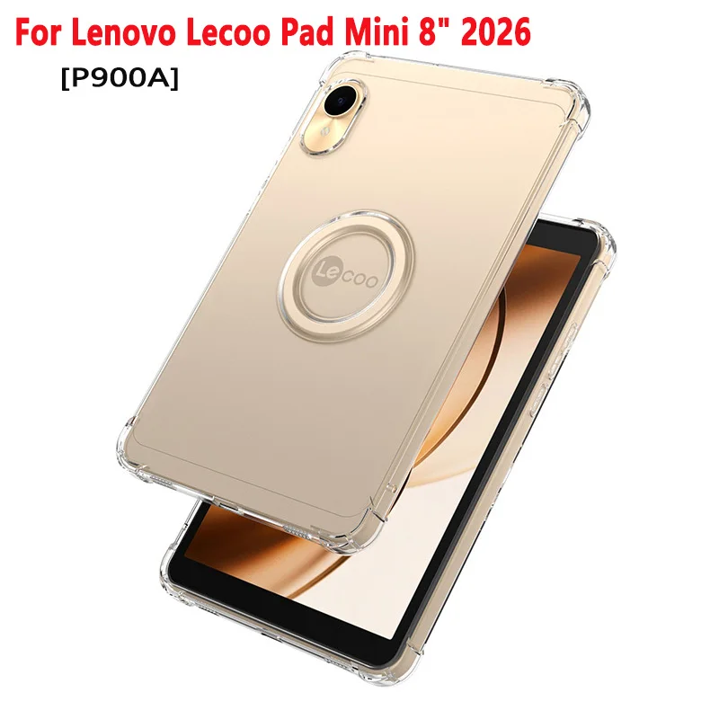 Transparent TPU Case For Lenovo Lecoo Pad Mini 8 inch 2026 Case P900A  Airbag Soft Silicone Cover funda for Lecoo P900A 8"shell