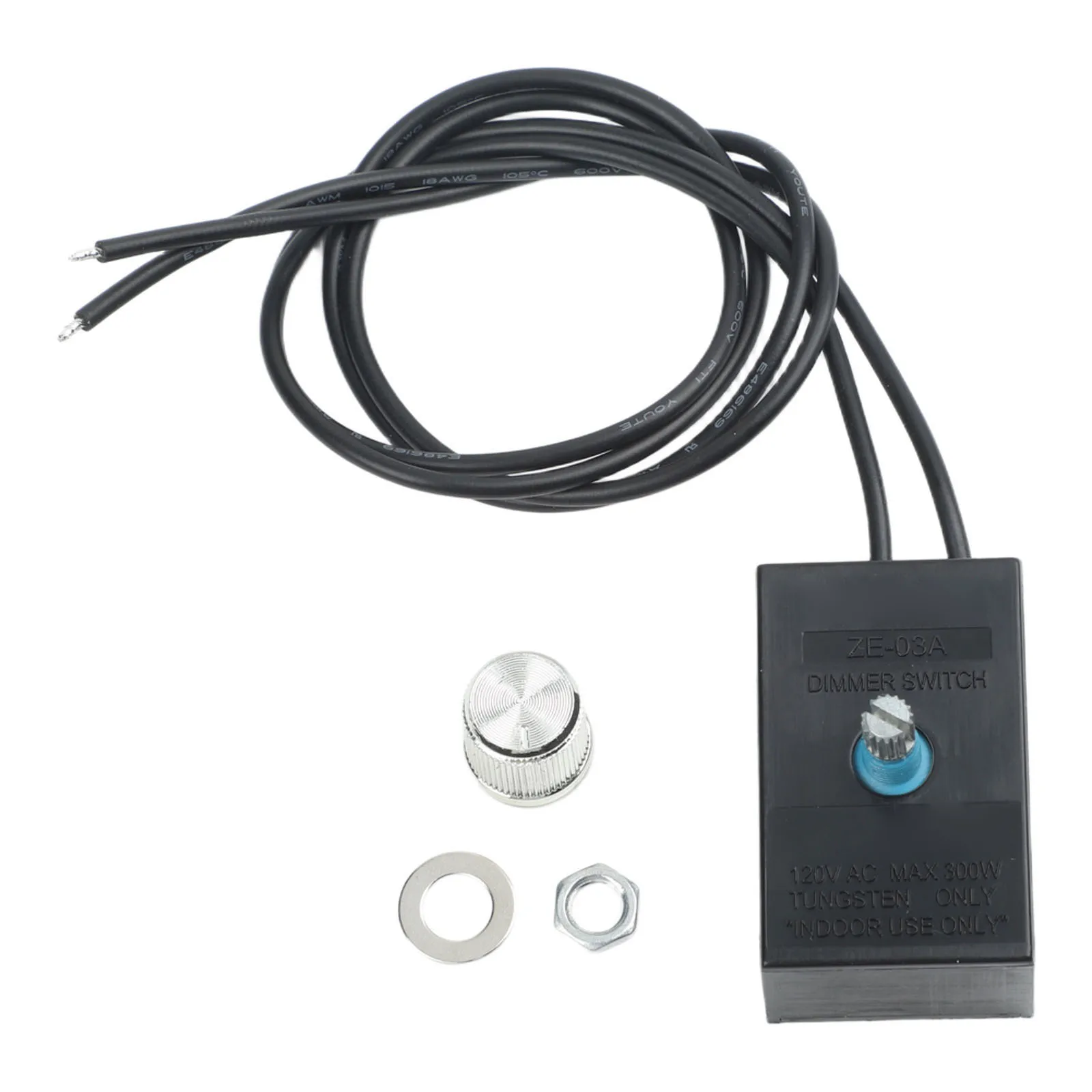 Continuous Dimming Switch Contactors 120V 240V Dimmer 5*3.05*2.08cm Rotary Dimmer Switch for cqc UL Simple Operation