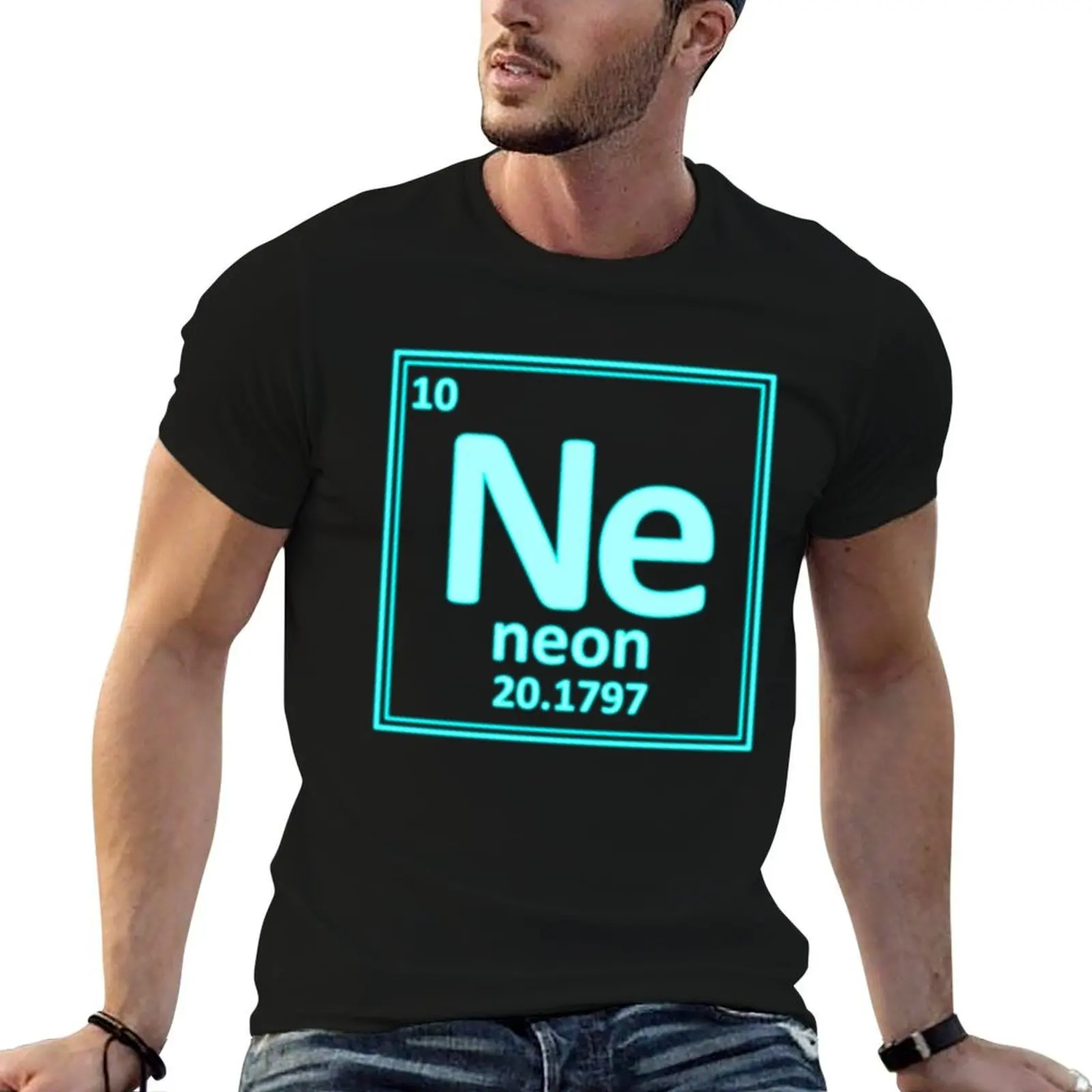 Periodic Table Element Pun Chemistry Nerd Purple Neon T-Shirt vintage t shirts custom shirt t shirts for men pack