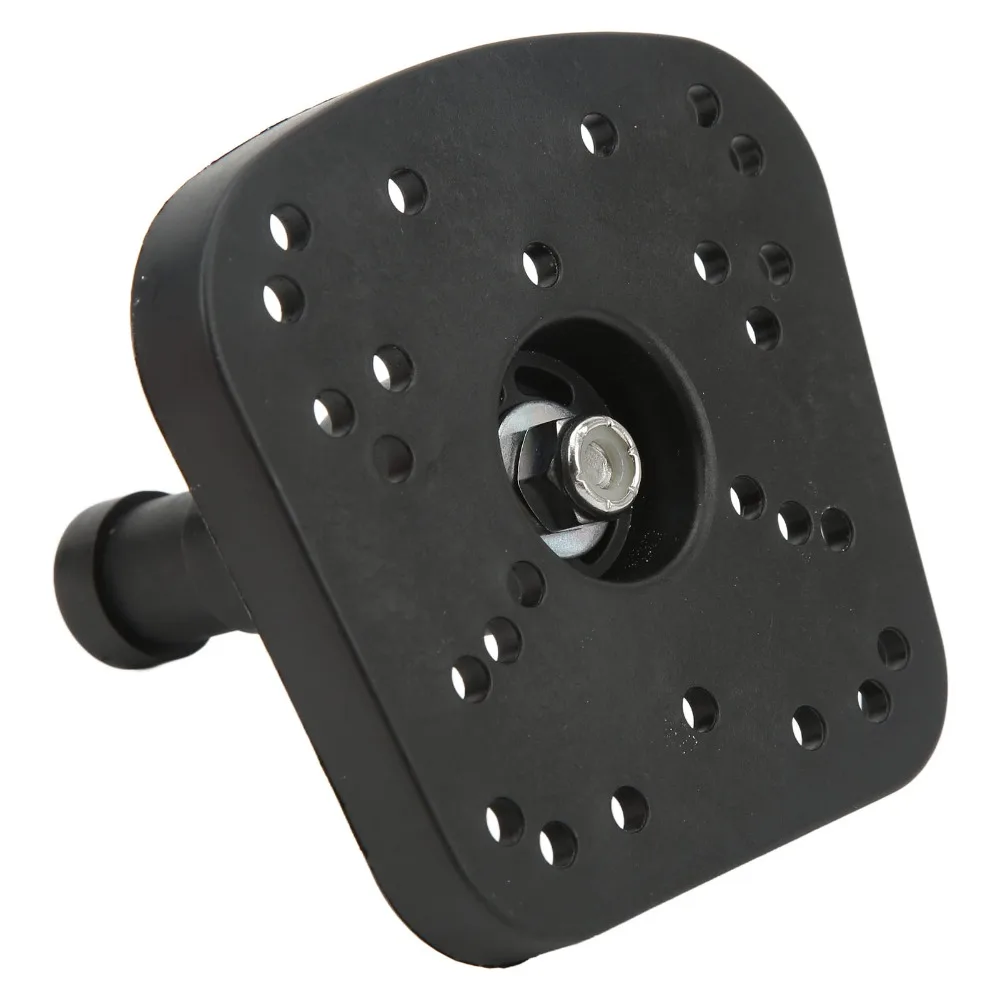 Portable 360 Degree Fishfinder Mount Adjustable Black Universal Sounder Mount Marine Electronics Mount Marine Use