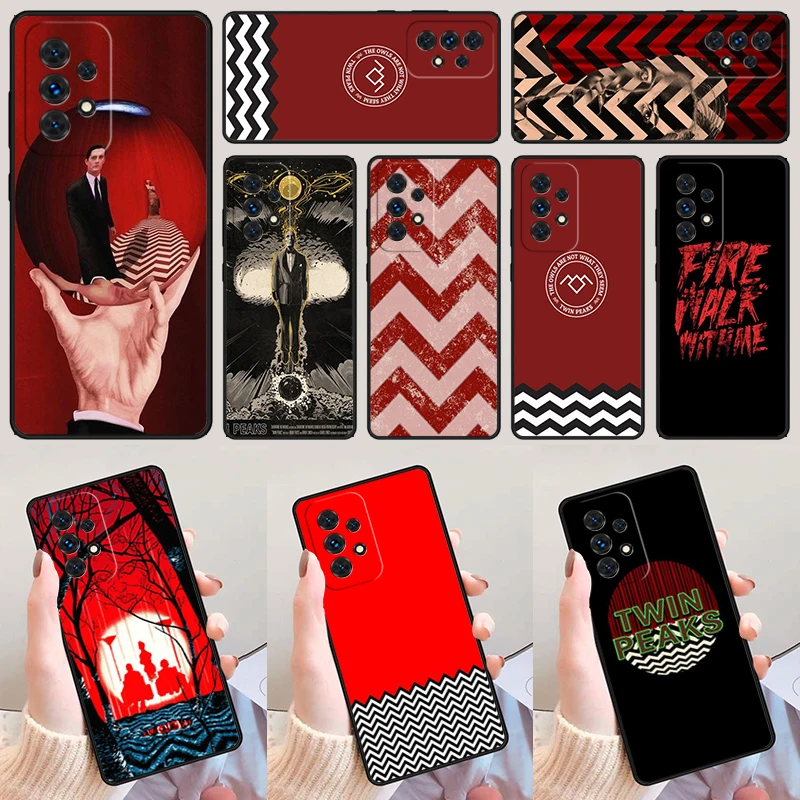 Twin Peaks Fire Walk With Me For Samsung A52 A72 A73 A20e A21S A50 A70 A11 A12 A42 A31 A40 A51 A71 A32 A80 A91 Phone Case Cover