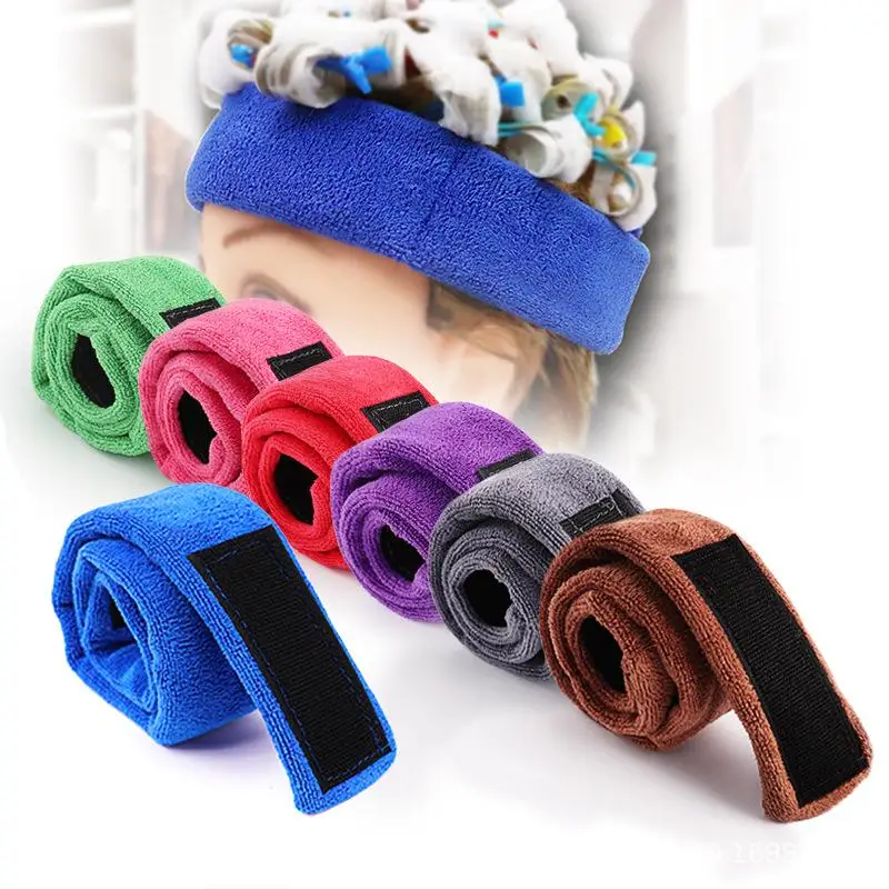 

Perm Facial Headband Make Up Wrap Head Cloth Headband Adjustable Towel For Face Washing Absorb Water Hairdresser Styling Tools