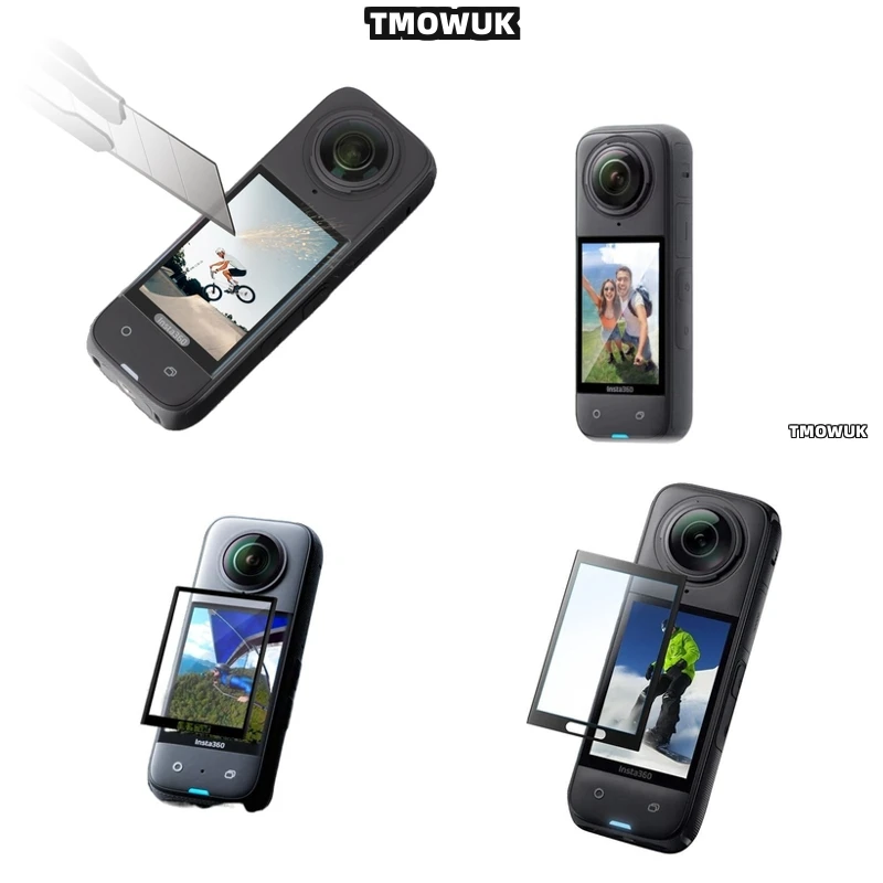 

For Insta360 X3 X4 X5 GPS - 3D Curved Soft Protective Film, PMMA, Full Cover, Anti - Scratch