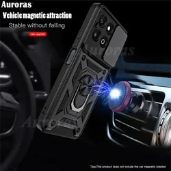 Case For Honor X6B X6A Heavy Duty with Camera 360 Degree Rotate Kickstand Shockproof Cover Honor X6S X8 5G