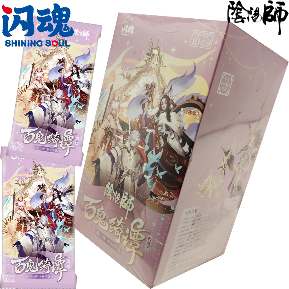 

New Official SHINING SOUL High Score Game Onmyoji‌ Collection Card Creative Peripheral Exquisite Craftsmanship Character Cards