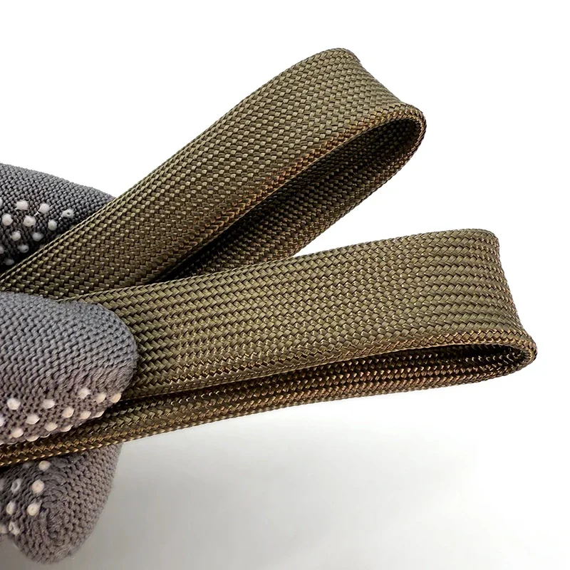 1M-10M 1000 Deg.C Basalt Fiber Braided Sleeve ID 1mm~20mm Flame-Retardant Electrical Insulation Fireproof protective sleeve