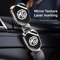 1Pcs Car Seat Belt Clip Extension Lock Extender Accessories For Morris Garages MG ZS 5 7 6 Cyberster MG4 EV ES5 HS ONE GT GS MG3