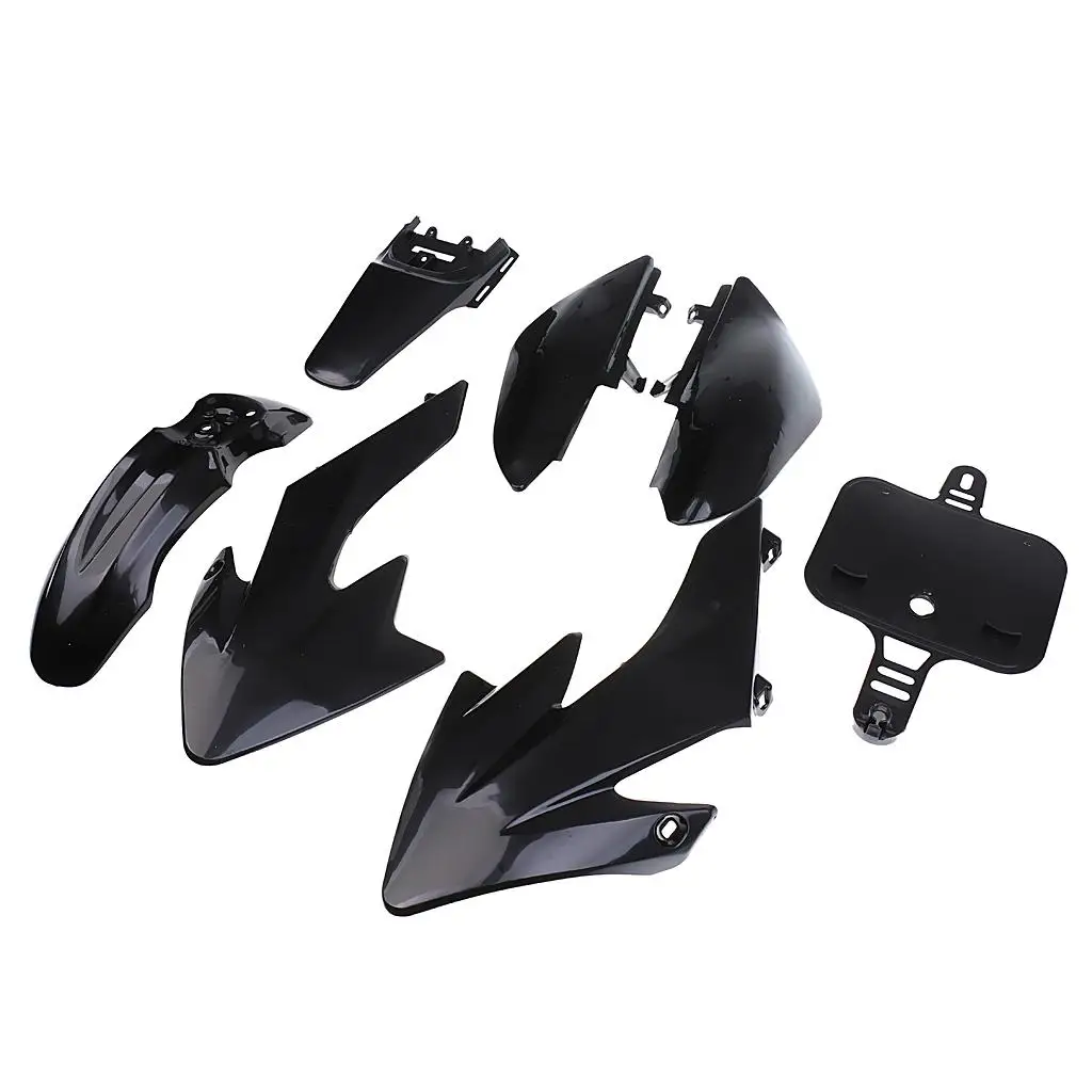 Motorcycle Plastic Body Kit for Honda CRF50 CRF XR50 Style Black