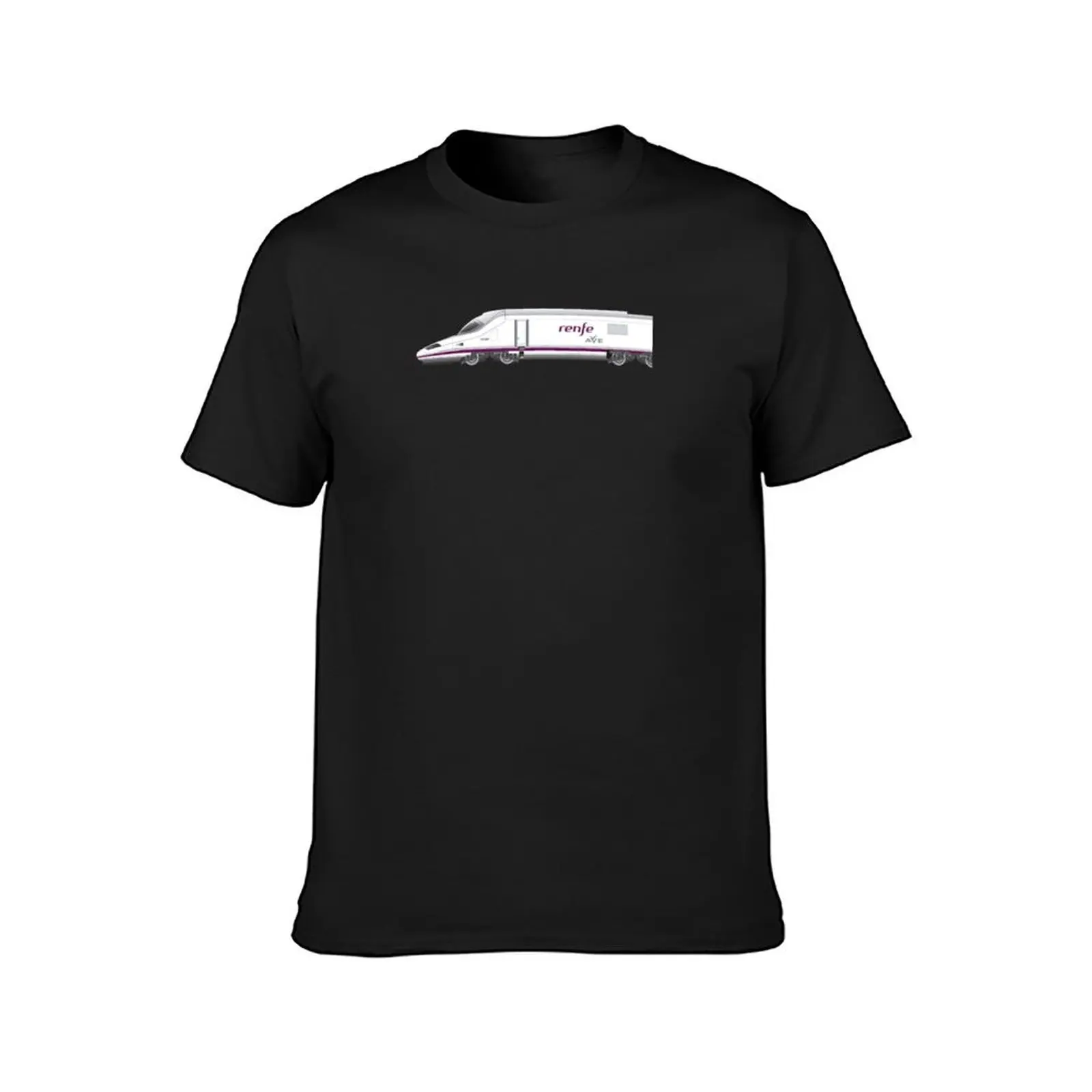 Ave train high speed train Spain RENFE trains Europe railway T-Shirt boys whites summer top cute tops mens tall t shirts