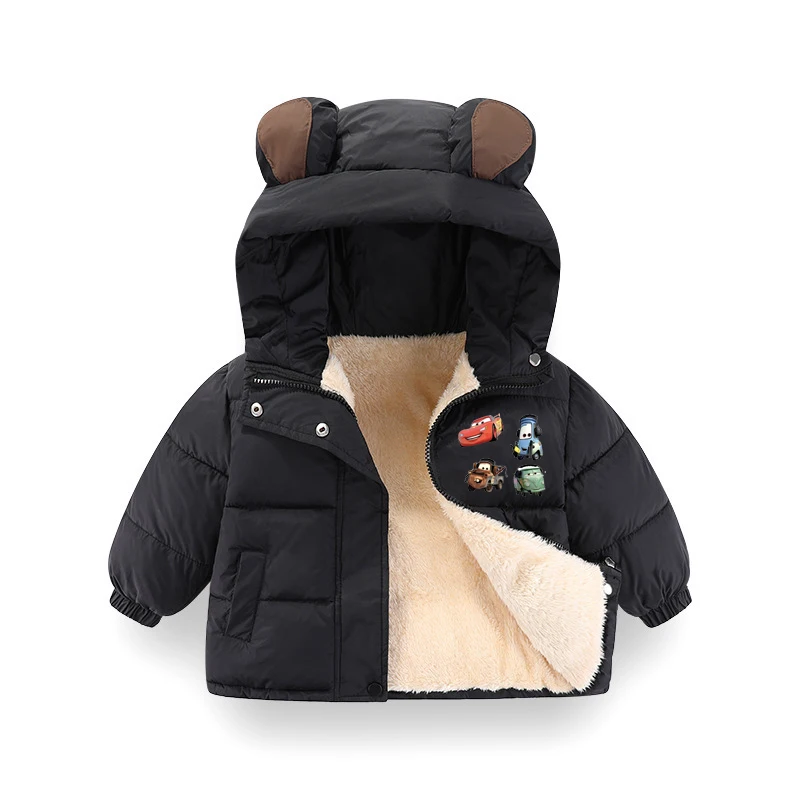 

Kids Padded Cotton Jacket Thick Warm Autumn Winter Coat for Boys And Girls Velvet Outerwear Baby Coat New Children's Outerwear