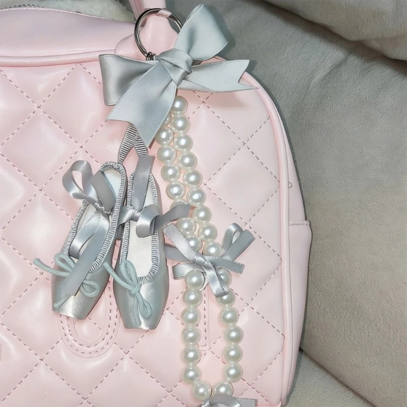 N5KE Trendy Phone Lanyard for Students Professionals Ballet Shoes Inspired Design