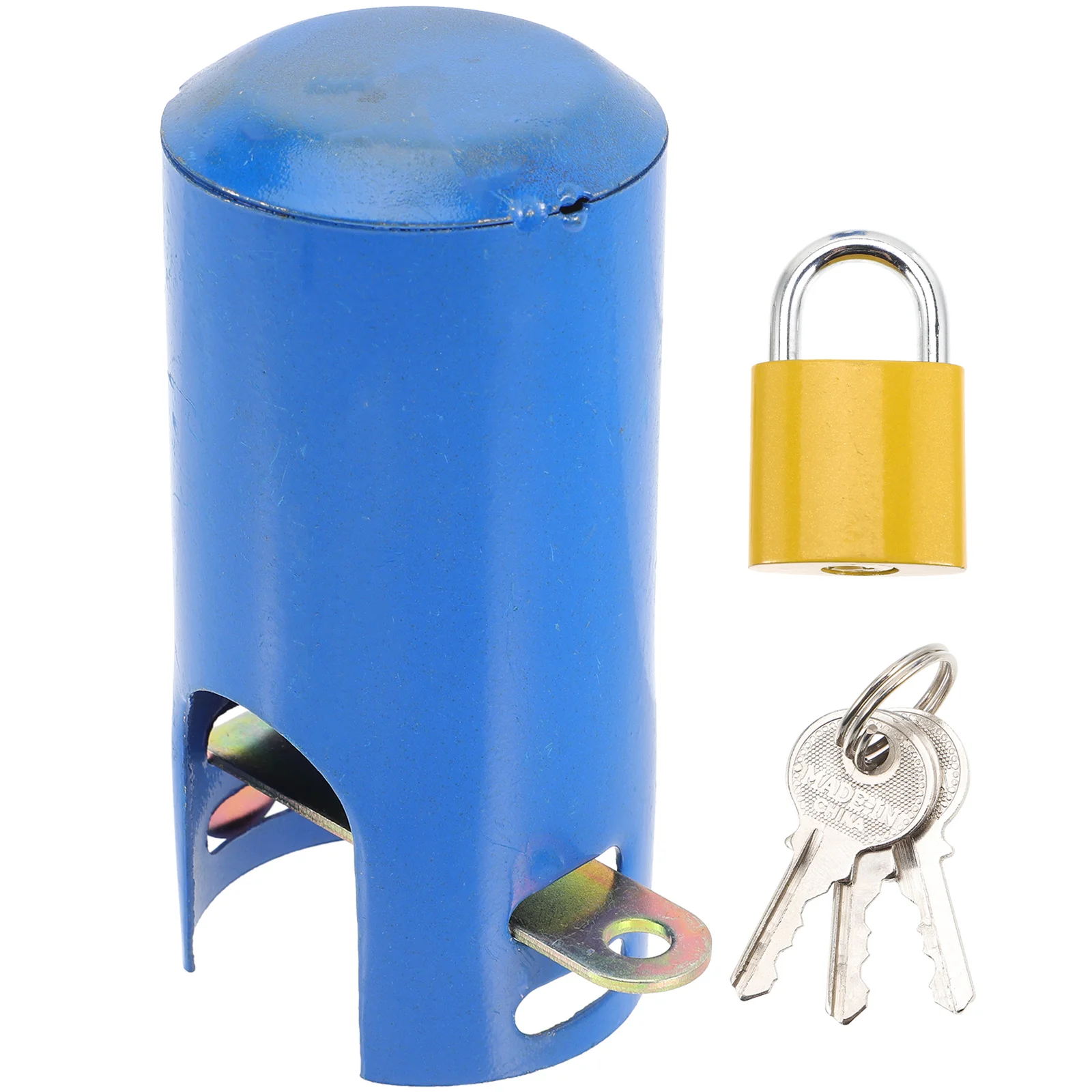 

Faucet Anti Theft Lock Outdoor Water Spigot Cover Compatible Most Faucets Easy Install No Tools Required