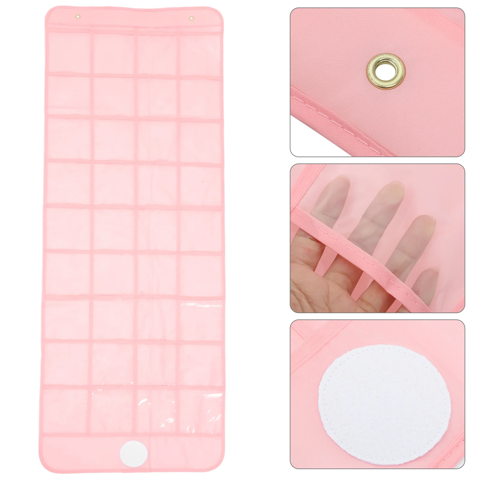 

Hanging Phone Pocket Storage Bag Classroom Cellphone Organizer Over Door Storage Bag Phone Holder for Library Office Dormitory