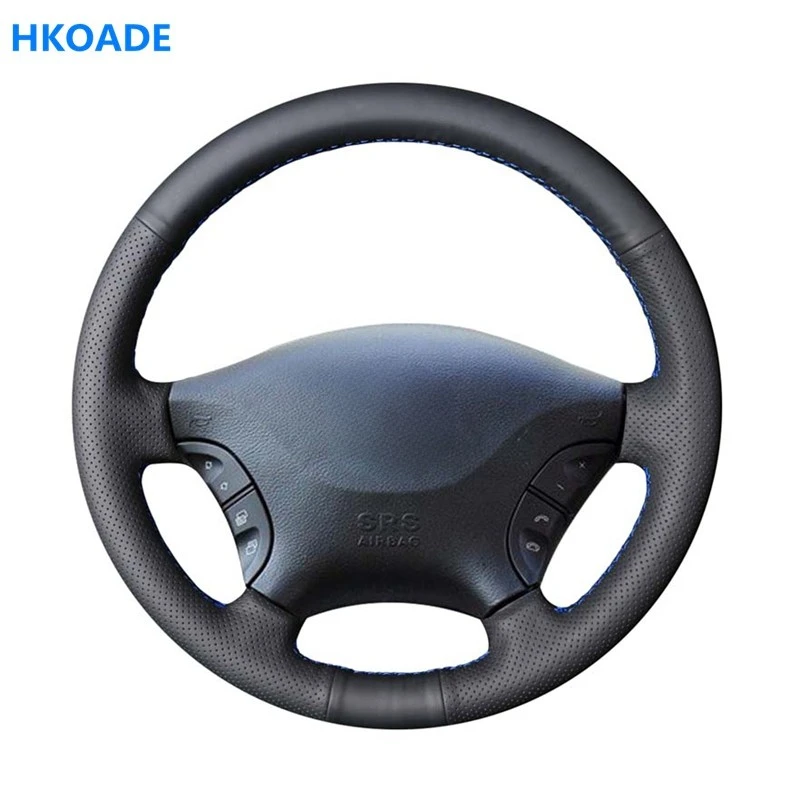 Customize DIY MicroFiber Leather Car Accessories Steering Wheel Cover For Mercedes Benz W639 Car Interior