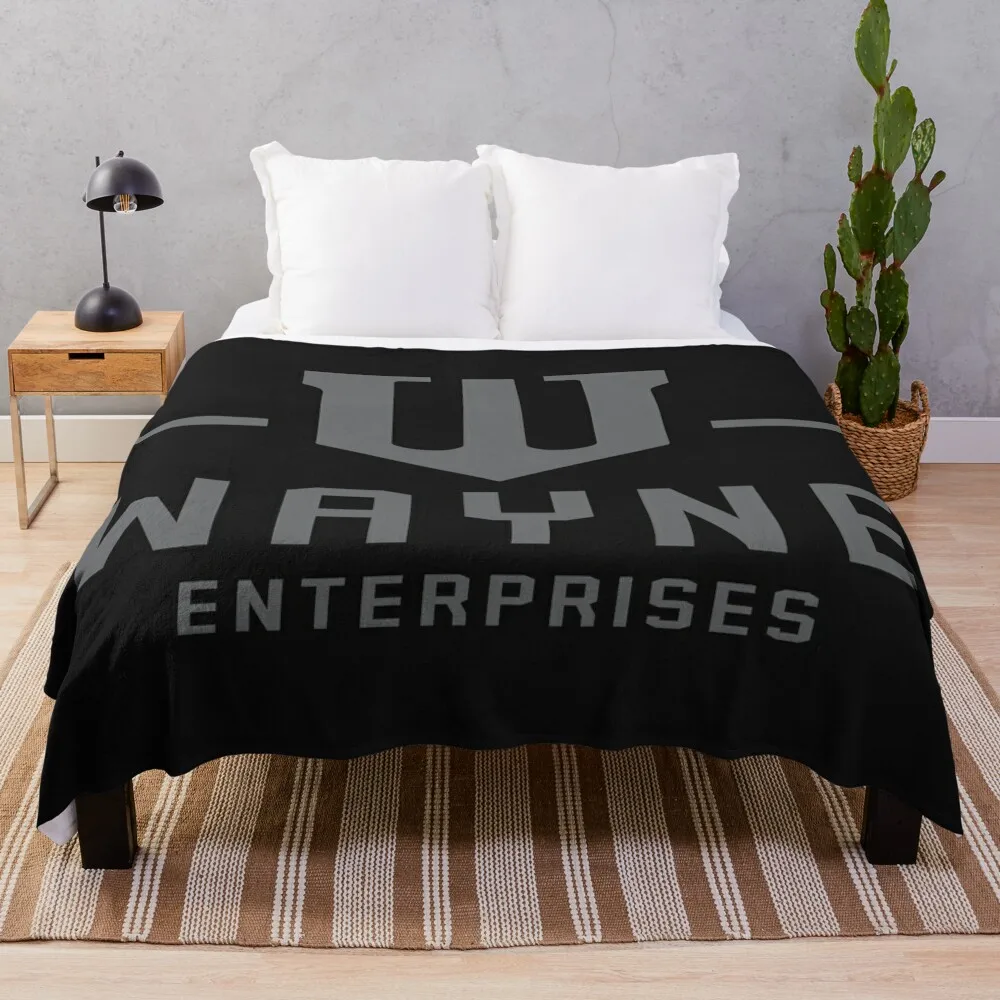 Wayne Enterprises Throw Blanket valentine gift ideas Luxury Brand Blankets