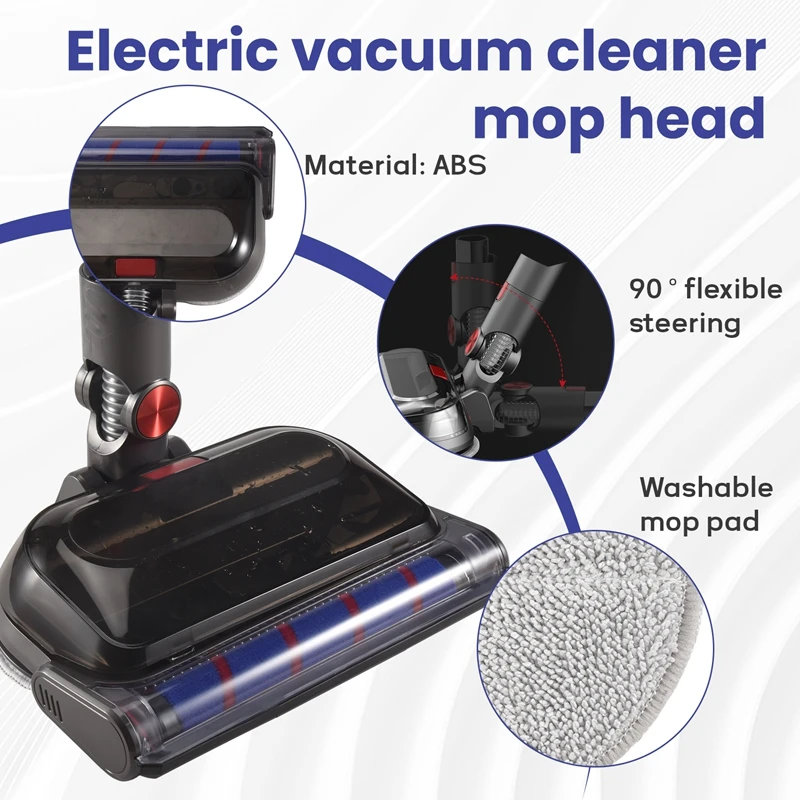 

electric floor head Mopping Attachment for V7 V8 V10 V11 V15 Vacuum Cleaner Immaculate Brush Accessory with Water Tank Mop Pads