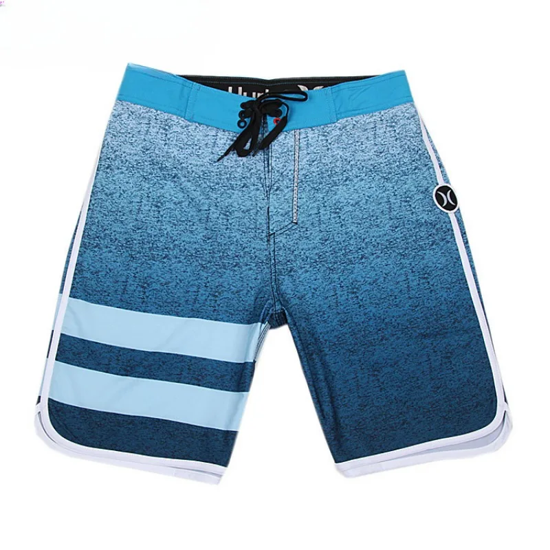 Surf Beach Shorts 2024 Summer New Water Resistant Four-sided Stretch Board Shorts Casual Sports Quick Dry Beach Pants for Men