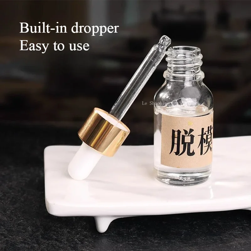 15ml/Bottle Demoulding Oil Handmade Incense Bead Release Materials/Natural Colorless Odorless and Transparent Demoulding Oil