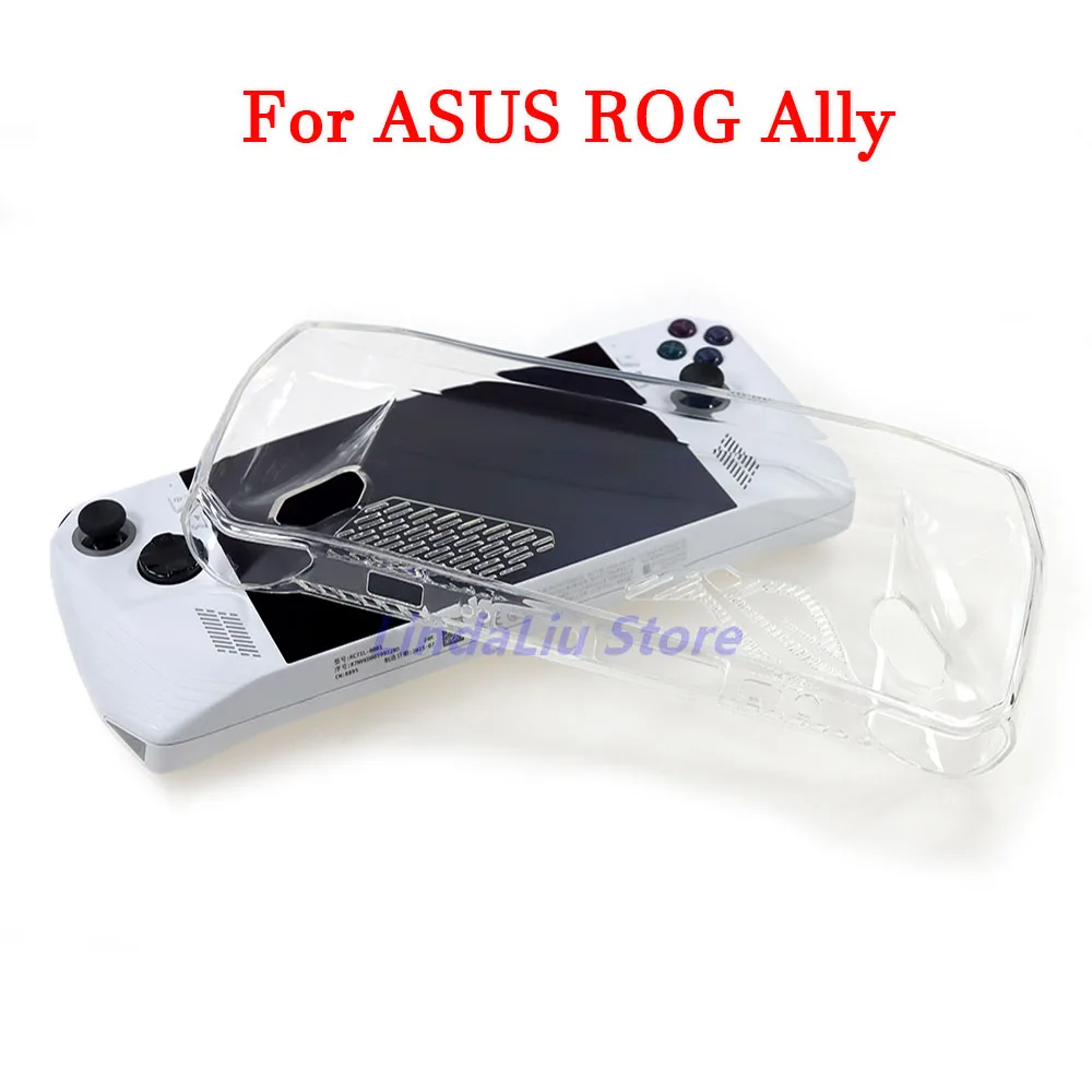 

Защитный чехол из ТПУ для игровой консоли Asus ROG Ally, мягкий прозрачный чехол, аксессуары против падения